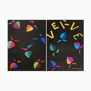 Henri Matisse, Couverture de Verve 8, Lithographie