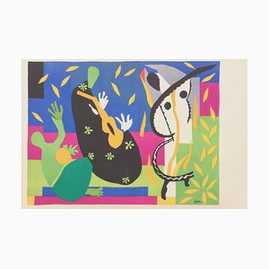 Henri Matisse, Verve - Tristesse du Roi II, Litografia