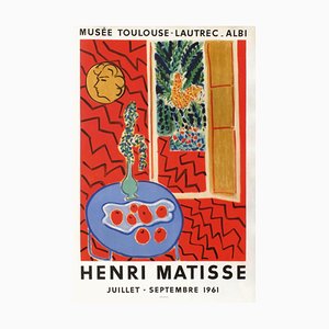 Affiche Expo 61 - Musée Toulouse Lautrec Albi par Henri Matisse