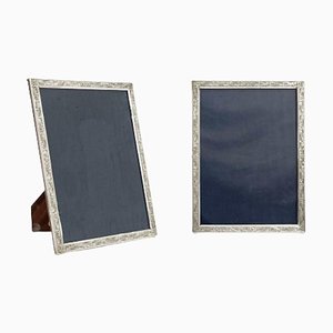 Italian Silver Picture Frames by Gino Bicchielli, 1960s, Set of 2