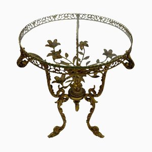 Table d'Appoint à 3 Pieds en Bronze, France, 19ème Siècle