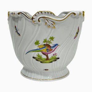 Cache-Pot à Motif Faisan en Porcelaine de Herend