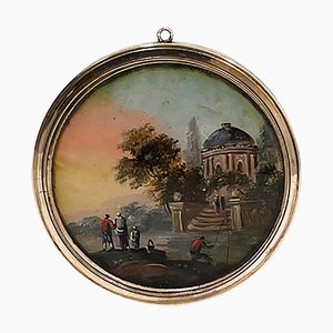 18. oder frühes 19. Jahrhundert Miniaturmalerei