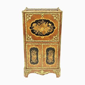 Secrétaire de Bureau pour Enfant Antique en Marqueterie