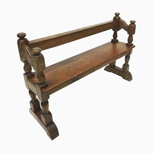 18th Century Dutch Oak Hallway Sofa Bench