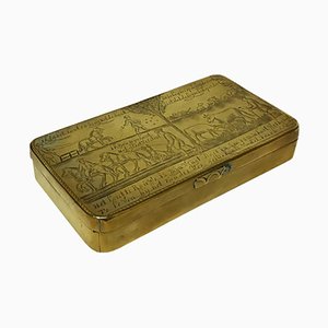 18th Century Dutch Copper Tobacco Box