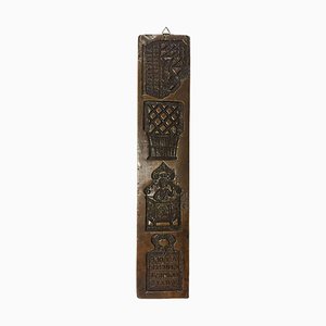 18th Century Dutch Wooden Gingerbread Mould