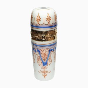Frasco de perfume pequeño de porcelana, siglo XIX
