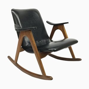 Rocking Chair by Louis Van Teeffelen for Webe, Netherlands, 1960s