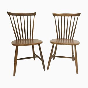 Set of Afro Teak SH41 Nesto Chairs by Yngve Ekström for Pastoe, 1960s