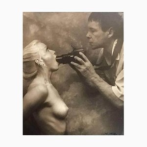 Jan Saudek, tschechischer Fotograf Close Up, Original Fotografie