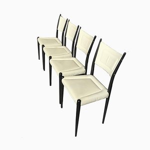 Vintage Italian Design Chairs, Set of 4