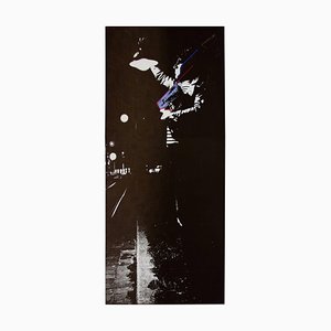 Cor Kraat, Design for a Human Lamp-Post, 1978, Silkscreen