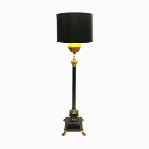 Diamond Lighting D3510 Floor lamp Antique Gold Finish White Diamond Lighting D3510 Floor lamp Antique Gold Finish White