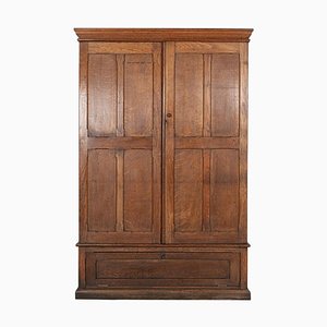 Large English Oak Haberdashery Collectors Cabinet