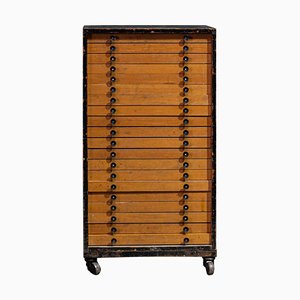 Early 20th Century English Printers Collectors Cabinet