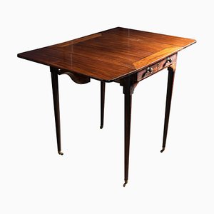 Table Pembroke Regency en Acajou, Angleterre, 19ème Siècle