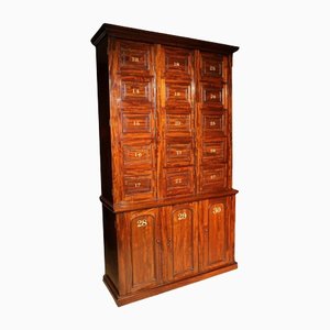Mahogany Locker Cabinet