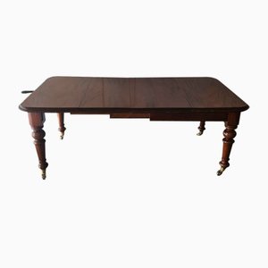 Victorian English Mahogany Extending Table, 19th Century