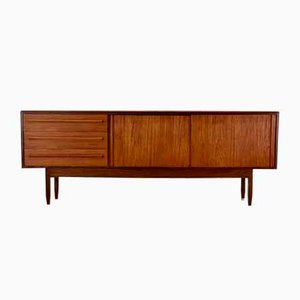 Mid-Century Teak Sideboard with Sliding Doors from White and Newton