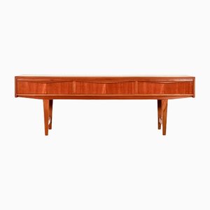 Mid-Century Danish Low Sideboard in Teak by by E.W. Bach for Sejling Skabe