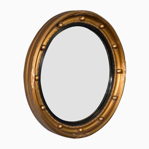 Vintage English Regency Revival Decorative Porthole Mirror