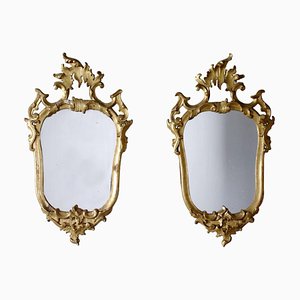 Miroirs Style Rococo, 19ème Siècle, Set de 2