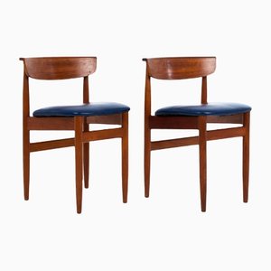 Chaises d'Appoint Mid-Century, Danemark, Set de 2