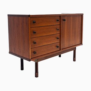 Mid-Century Modern Italian Chest of Drawers in Wood, 1960s