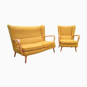 English Bambino Chair & Sofa by Howard Keith for HK Furniture, 1950s, Set of 2