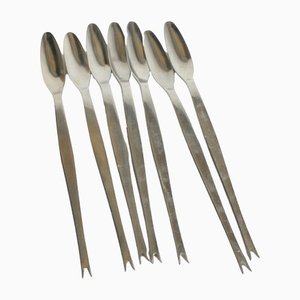 Focus De Luxe Crawfish Cutlery from Gense, Set of 7