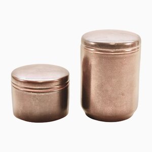 Jars from Lauritz Hjort Company, Set of 2