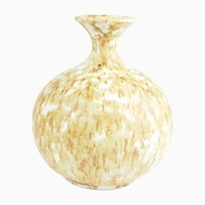 Schwedische Vase mit Glasur von Bruno Karlsson
