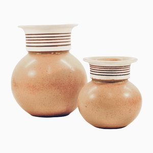 Vases by Margareta Hennix for Gustavsberg, Set of 2
