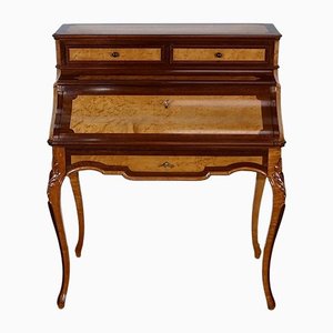 Louis XV Style Precious Wooden Desk, 1850