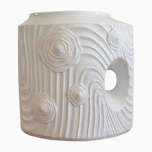 Mid-Century Bavarian Biscuit Porcelain Floor Vase from Schaumann Porzellan