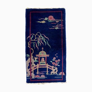 Antiker chinesischer Art Deco Teppich, 1920er
