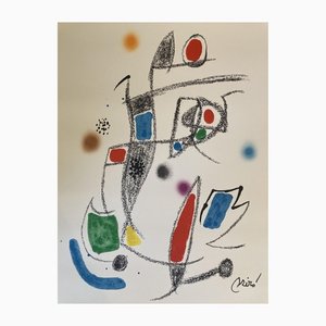 Joan Miro, Maravillas con variaciones acrosticas 10, Lithograph