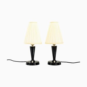 Art Deco Viennese Table Lamps, 1930s, Set of 2