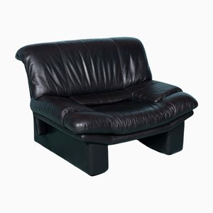 Modern Italian Leather Lounge Chair