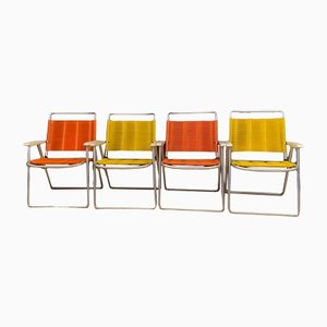 German Kurz Chairs, 1970s, Set of 4