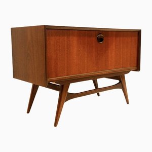 Vintage Dresser in Teak by Louis Van Teeffelen for Wébé