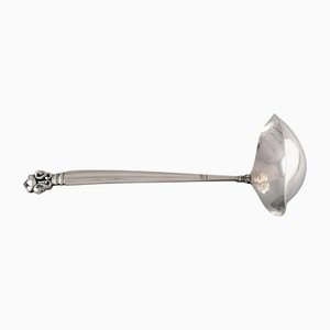 Acorn Sauce Spoon in Sterling Silver from Georg Jensen