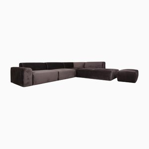 Tyme Fabric Corner Sofa Incl. Stool from Mycs