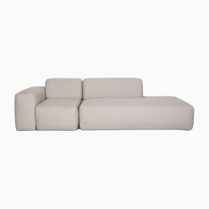 Gray Pyllow Fabric Three Seater Couch from Mycs