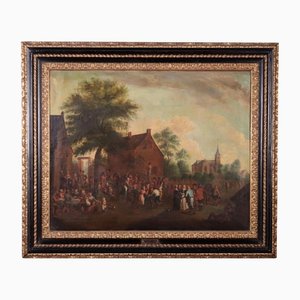 David Teniers III, Painting, 1800s, Oil on Canvas, Framed