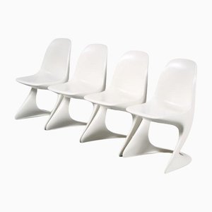 Deutscher Casalino Stuhl in Weiß von Alexander Begge für Casala, 2000er