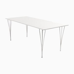 Table Rectangulaire par Piet Hein & Bruno Mathsson pour Fritz Hansen