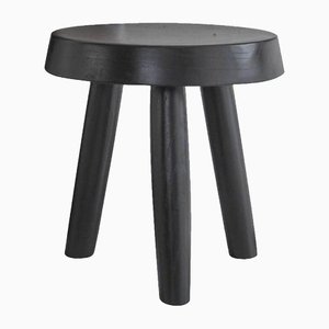 Low Black Stained Milk Stools by Bicci de’ Medici