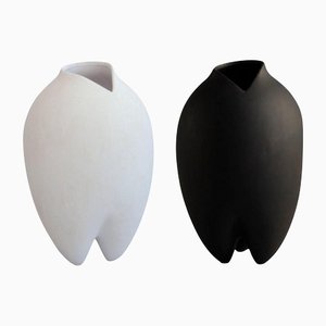 Slim Coffee Sumo Vases by 101 Copenhagen, Set of 2